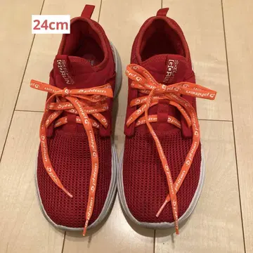 스케쳐스 여성용 24cm 빨간색 파이텐 신발끈