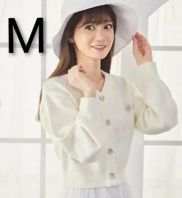 새상품 시마무라 치하루 겨울왕국 엘사 가디건 화이트 M