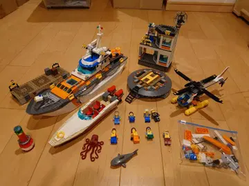 [ 중고 ] LEGO City 60167 해상 구조대와 사령부 기지