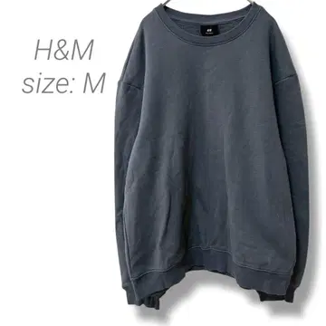 [ 에이치앤엠 ] H&M 속기모 트레이닝복 루즈핏 드롭 숄더 M