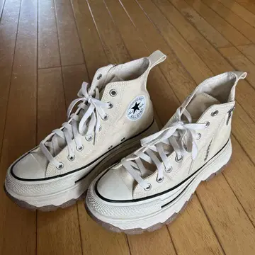 컨버스 올스타 아이보리 하이컷 통굽