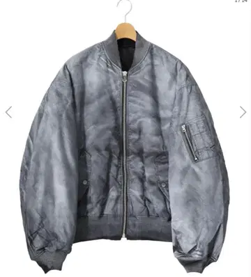 SPREY PRINTED BOMBER JACKET 사이즈 3