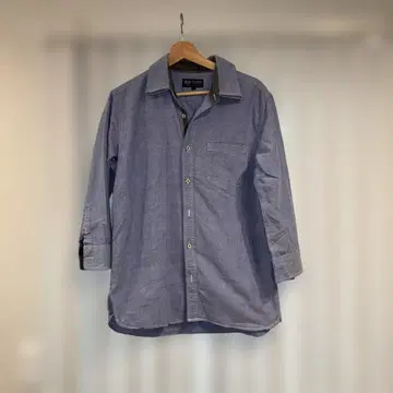 BEAMS HEART 블루 셔츠 L 사이즈