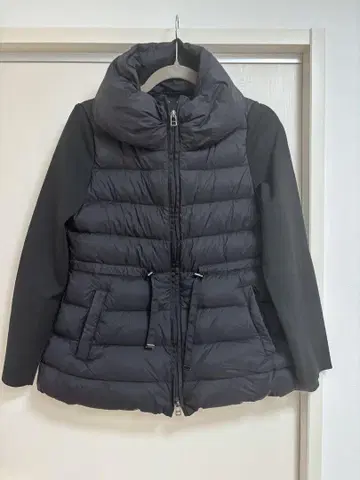 RUIRUE BOUTIQUE 니트 슬리브 브라이트 숏 다운