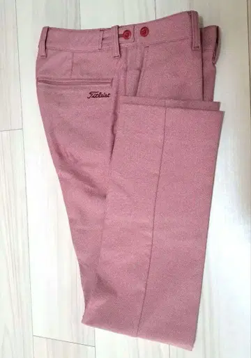 타이틀리스트 빨간색(핑크 계열) 골프 팬츠