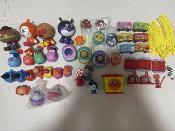 호빵맨 묶음 판매 가챠가챠 캐릭터 레일