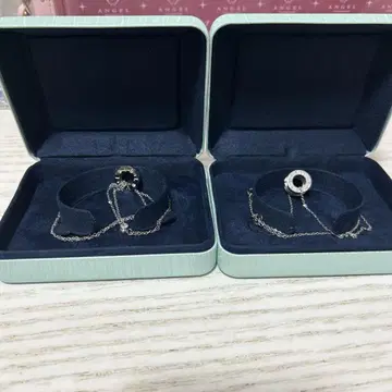 스테인리스 페어 목걸이 2세트