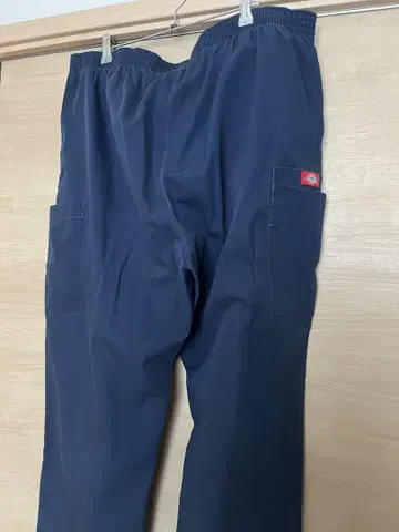 dickies 네이비 카고 팬츠 허리밴딩