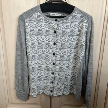 TSUMORI CHISATO 그레이 레이스 가디건