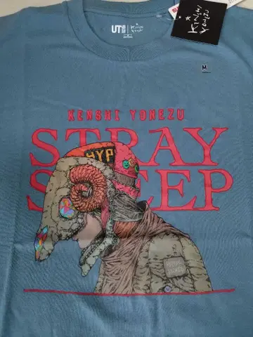 새상품/요네즈켄시 UNIQLO 콜라보 T셔츠/STRAY SHEEP
