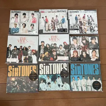 SixTONES CD 묶음 판매 세트