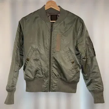 BEAMS MA-1 스타일 자켓 S 사이즈 올리브