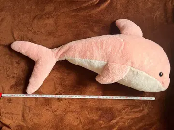 핑크 돌고래 봉제 인형 약 100cm