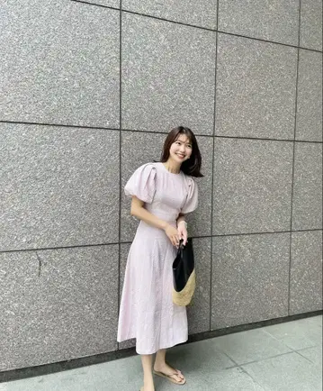 페리프 periph 시어서커 원피스