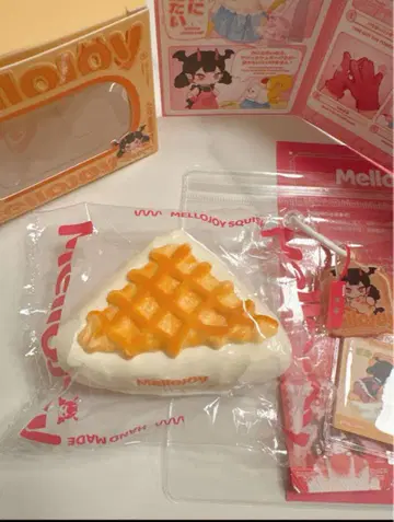 mellojoy 크림 와플 삼각
