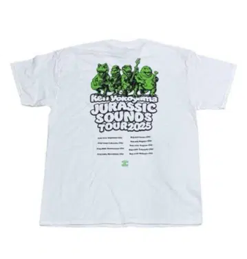 Jurassic Sounds Tour 2025 T셔츠 L사이즈