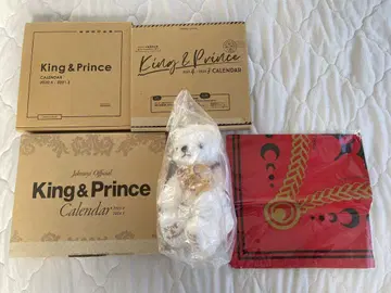 King&Prince 달력  혜택 반다나 봉제 인형