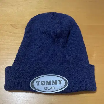 TOMMY GEAR 네이비 니트 모자