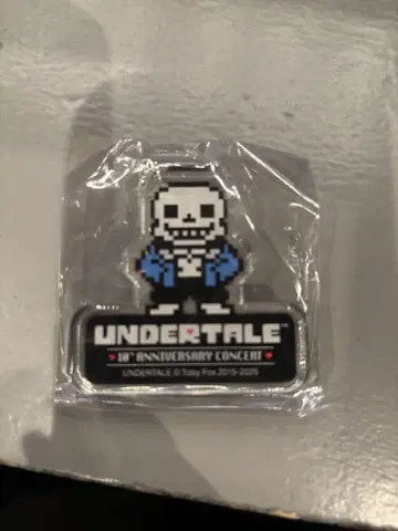 UNDERTALE 10주년 기념 콘서트 아크릴 블록 샌즈