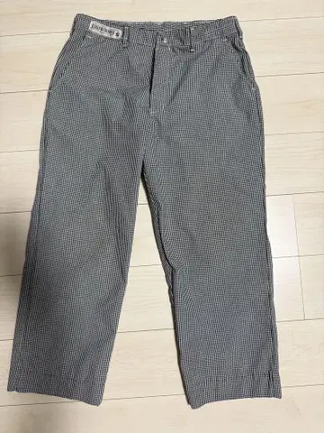 체크 팬츠 00s