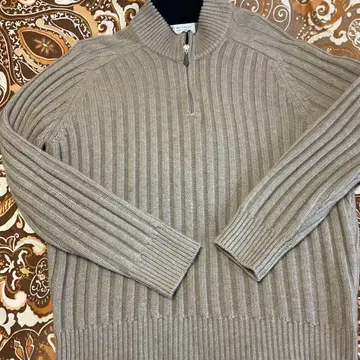 BRUNELLO CUCINELLI / 하프 지퍼 니트 캐시미어 48