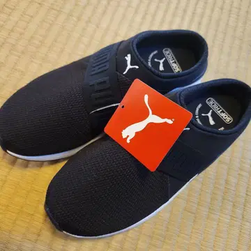 PUMA SOFTRIDE 블랙 슬립온