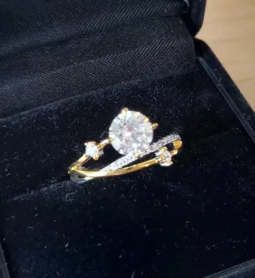 [ 모이사나이트, 1 Carat ] 라운드 컷 (S925 각인 있음)