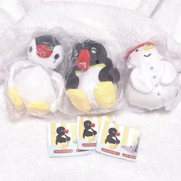 PINGU 핑구 봉제 인형 방긋 핑구 훌쩍 핑가 눈사람