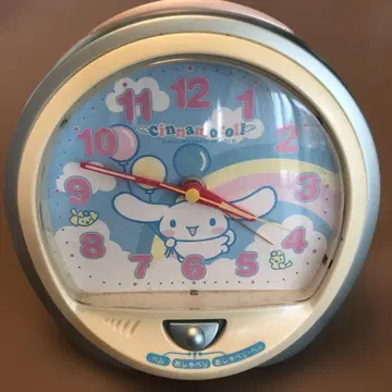 시나모롤 말하는 알람 시계 CQ115L 헤이세이 레트로