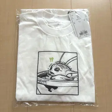 그라니프 스타 워즈 만달로리안 그로구 빅 실루엣 T셔츠