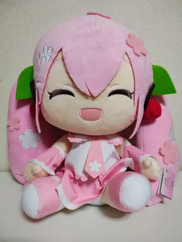 벚꽃 미쿠 BIG 봉제 인형 TAITO 하츠네 미쿠