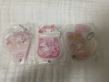마이멜로디 키링 3개 세트
