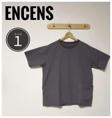 ENCENS 엔손 반팔 T셔츠 나일론 100% 일본제 SIZE 1 (S)
