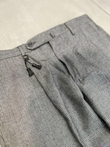 인코텍스 글렌체크 슬랙스