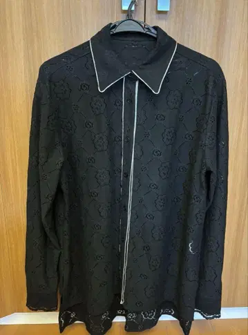 마차트 machatt MACHATT 파이핑 레이스 셔츠 2024AW