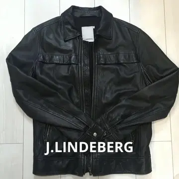 J.LINDEBERG 제이 린드버그 블랙 가죽 자켓 M