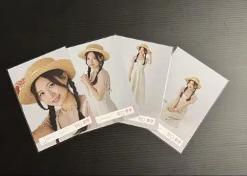 사쿠라자카46 브로마이드 밀짚모자 코디 타니구치 아이리 컴프