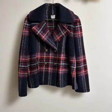 페니 블랙 하프 코트