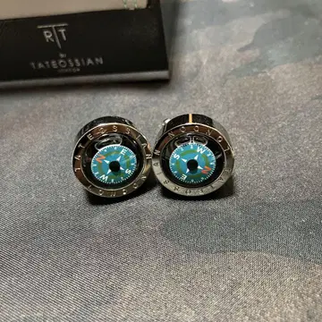 TATEOSSIAN 나침반 디자인 커프스 링크