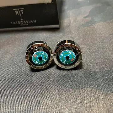 TATEOSSIAN 나침반 디자인 커프스 링크