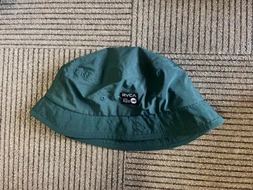 RVCA 다크 그린 버킷 햇