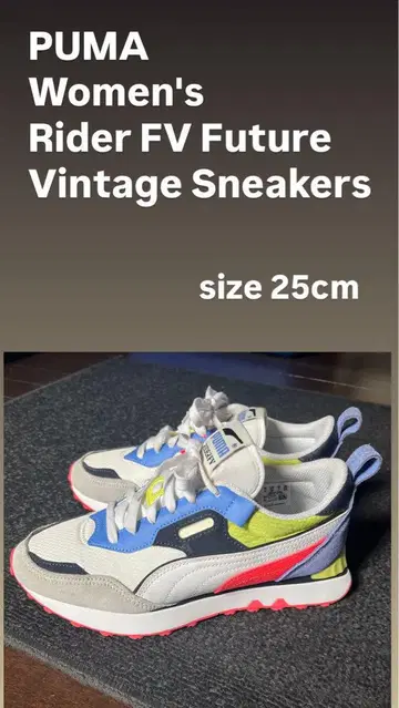 PUMA 여성 라이더 FV 퓨처 사이즈 25cm