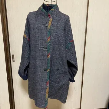 구루메 카스리 기에몬 리버서블 하프 코트