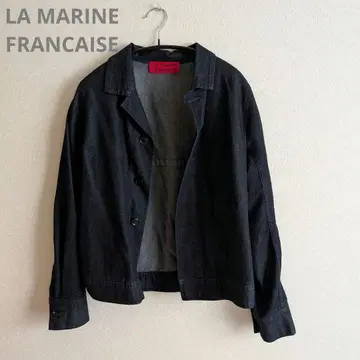 LA MARINE FRANCAISE 다크 데님 자켓