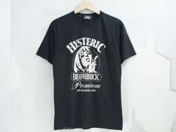 새상품급 HYSTERIC GLAMOUR 티셔츠 베어브릭 걸