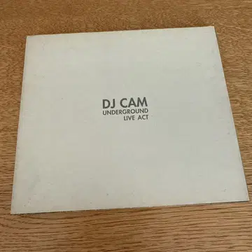 DJ CAM / UNDERGROUND LIVE ACT CD