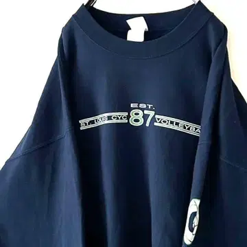 세인트루이스 배구 맨투맨 트레이닝복 XL 네이비 네이비 컬러 구제 의류