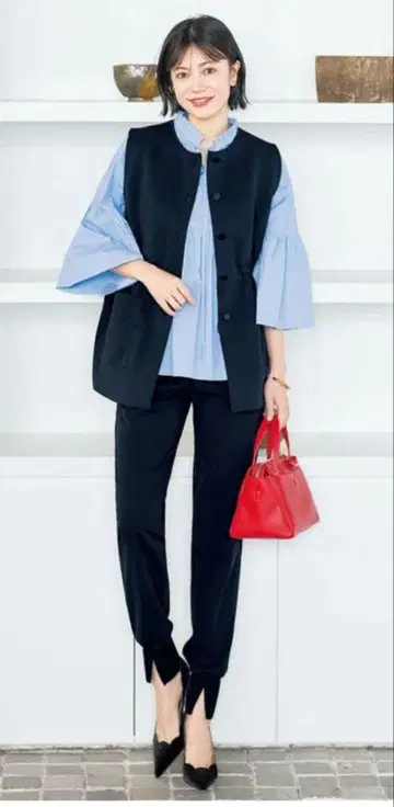 미사용 앙피로 BEAUTY MOVE 최애 조깅 팬츠 블랙