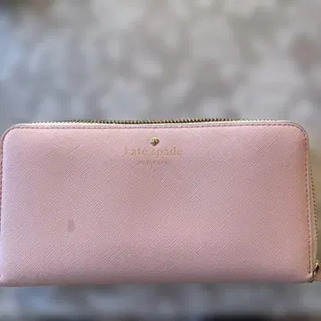 [동전 지갑 미사용] kate spade 핑크 장지갑