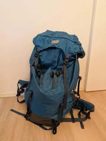 몽벨 ZERO POINT 알파인 팩 60L 블루
